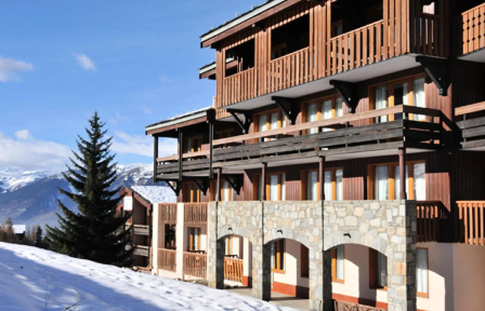 Residence Le Carrousel - Studio Fonctionnel - Skis Aux Pieds - Vue Vallee - Terrasse Mae-3712 Ла-Плань Апартаменты